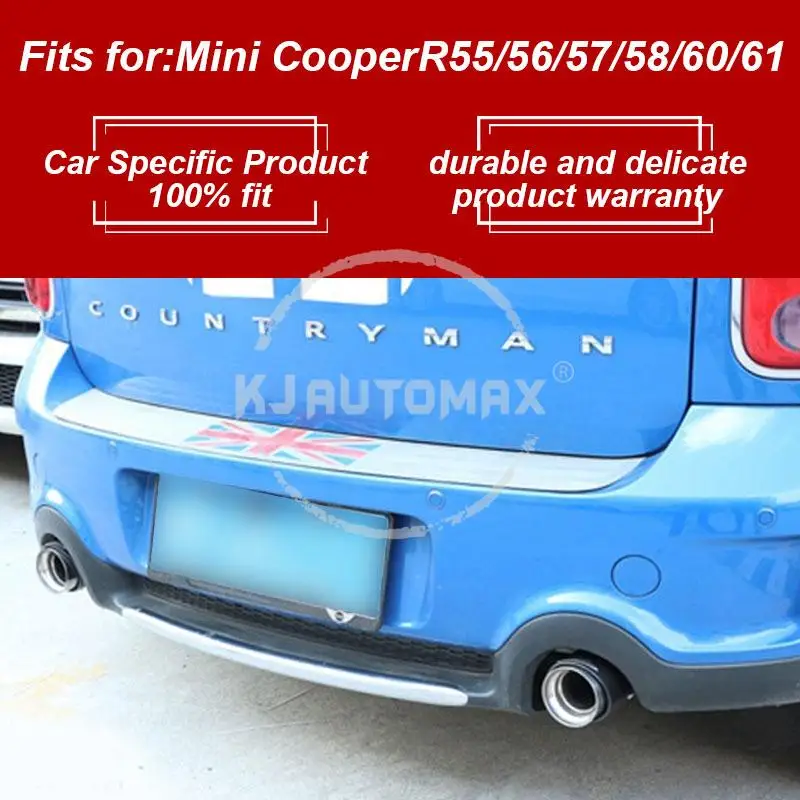 KJAUTOMAX для Mini Cooper R55 R56 R60 R61 F54 F55 F56 отделка выхлопной трубы из углеродного