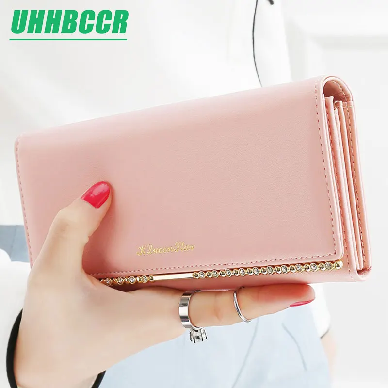 Новинка модные женские кошельки длинный стильный многофункциональный кошелек