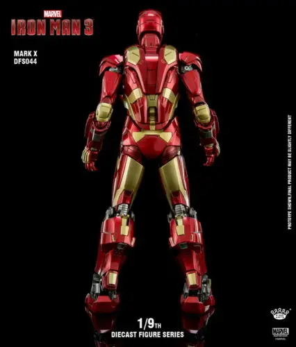 King Arts DFS044 1/9th Железный человек Mark10 Ultimate Alltronic Рисунок Модель игрушки из металла