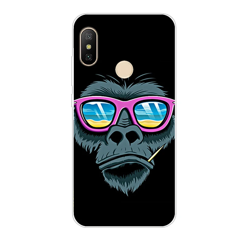 Лаванда Чехол для Xiaomi Redmi Note 6 Pro, чехол из ТПУ, милый силиконовый чехол для телефона xiomi Redmi Note 6 Pro, 6 чехлов, чехол для бампера - Цвет: Лаванда