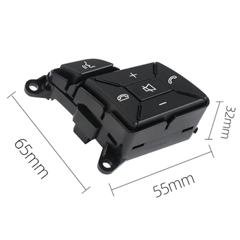 

Control Steering Wheel Left+Right Enu Switch Button Parts For Benz 2 pcs