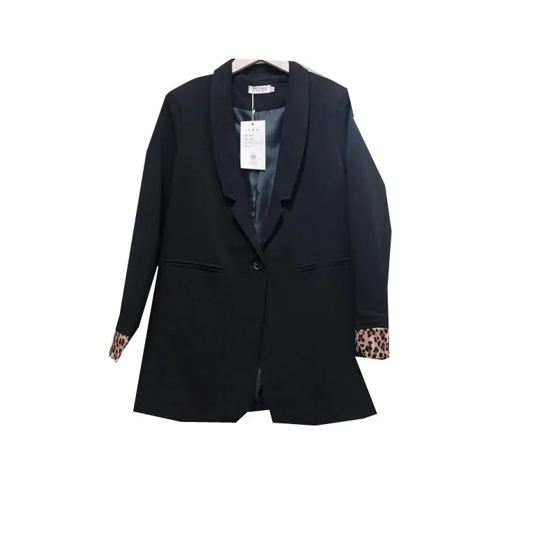 

Small Suit Woman Loose Coat 2019 Black Waist Man's Suit Jacket Fall Woman