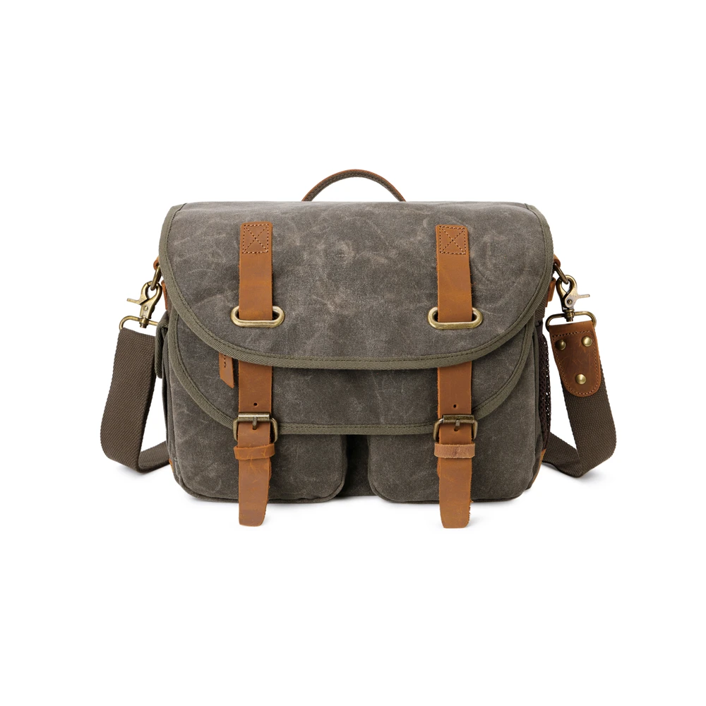 Bolsa de Ombro para Câmera Tripé para Fotografia Vintage à Prova D'água para Canon Profissional Nikon Sony ou Slr - Image 2