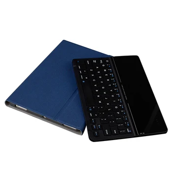 

11-Inch Tablet Ultra-Thin Bluetooth Keyboard Case, Abs Material Button, Smooth And Flexible, With Built-In Pen Tray For Ipad Pro