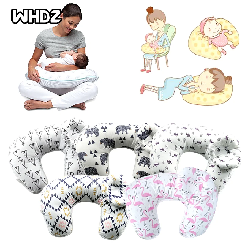 

1PC Baby Nursing Pillows Maternity Baby Breastfeeding Pillow Infant U-Shaped Newborn Cotton Feeding Waist Cushion