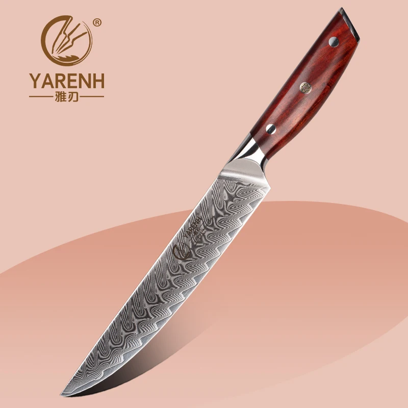 

Нож-Кливер YARENH из дамасской стали, 8 дюймов