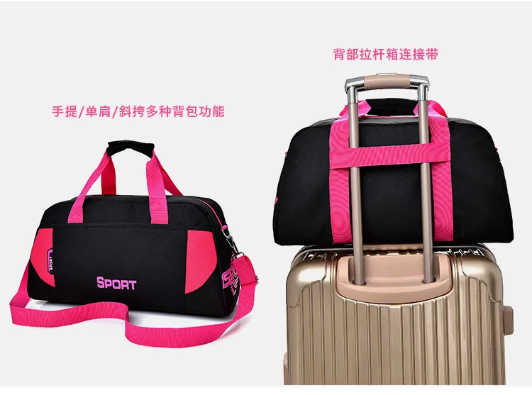 Спортивная сумка для фитнеса из нейлона с надписью «Weekend Duffel», модная повседневная спортивная сумка для мужчин и женщин, женская сумка для переноски багажа, Спортивная для путешествия, сумки