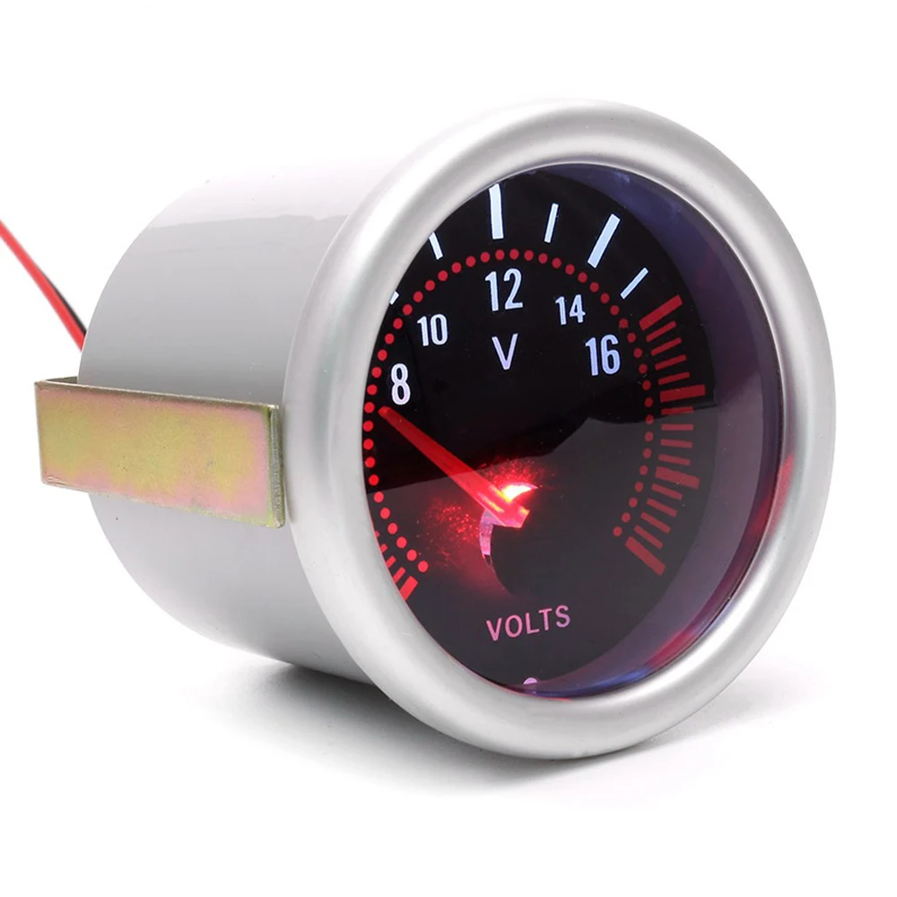 Motormeter Modified Instrument Universal Voltmeter Truck Motors Cars Metal