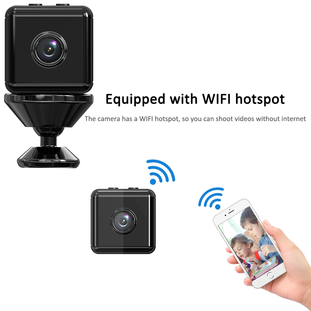 HD 1080P WiFi мини-камера инфракрасная ночная версия микро видеокамера DVR с