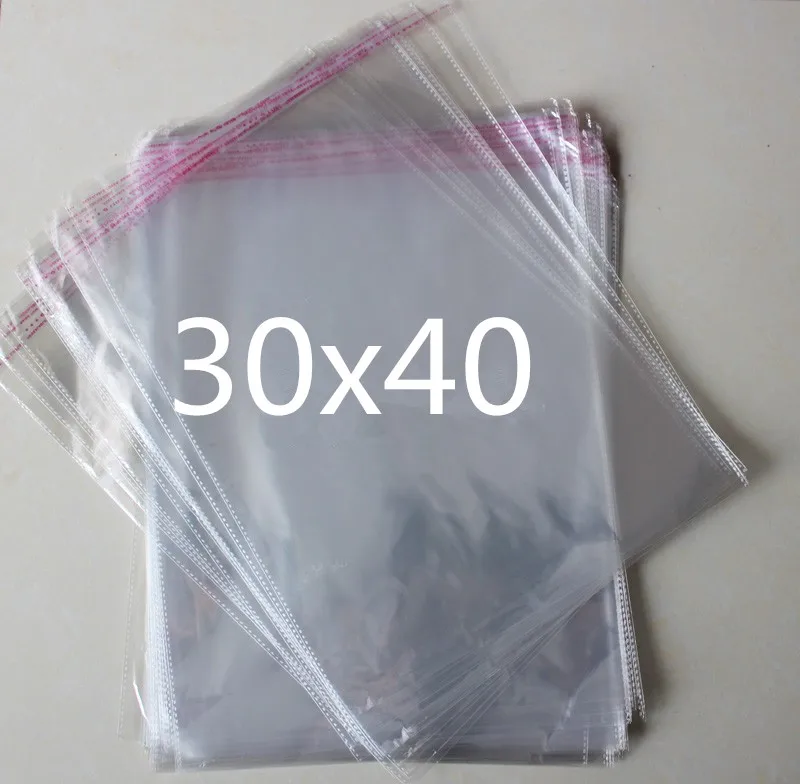 8 Sizes Crystal Clear Self Seal Transparent Plastic Cellophane Poly OPP Bags NEW 