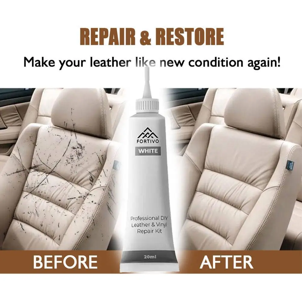

Liquid Leather Vinyl Repair Kit Restorer Furniture Seats Care Car Belt Jacket Cleaner Repair Sofa Paint Purse Skin Shoes T9E5
