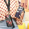 Vintage Flower Wrist Strap Neck Lanyard Case For Xiaomi Mi Note 10 Lite Pocophone F2 Pro Redmi Note 9 9S 9A 9C 10X Silicon Cover ► Photo 2/6