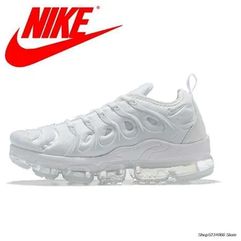 

Nike Air Max Vapormax Plus TN Women's Vascular Atmosphere Cushion Running Shoes Size 36-39 All White Shox comfortable