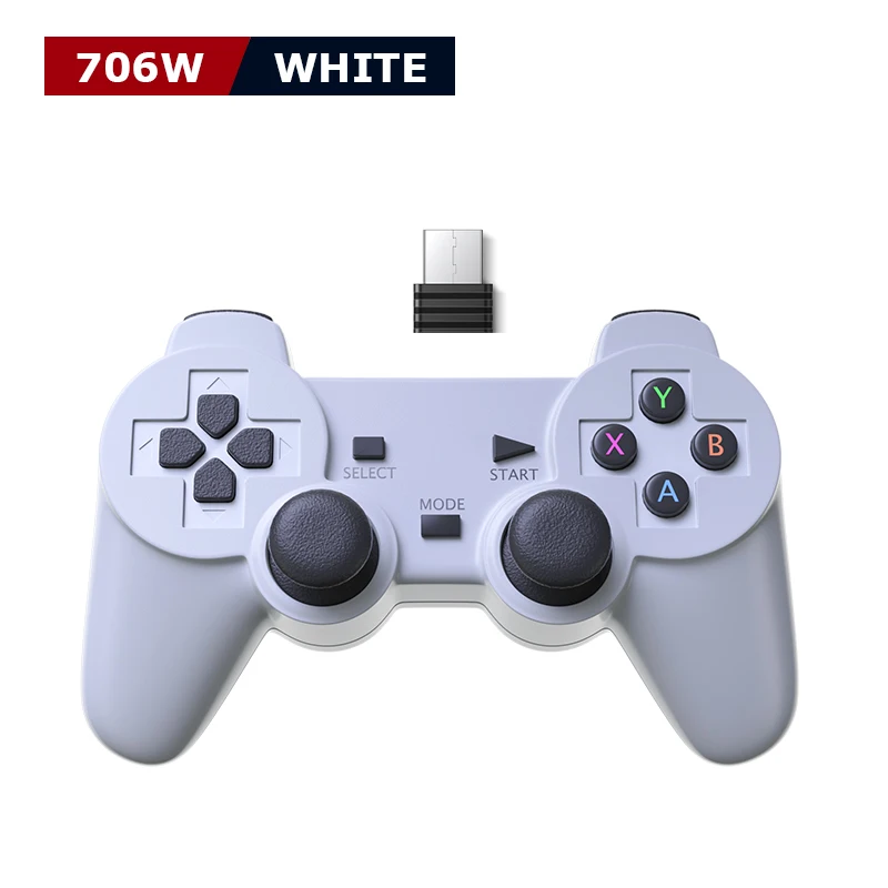 2.4G Gamepad for PC/Laptop/Android TV BOX/PC360/PS3 Wireless Controller Super Console X USB Joystick No Delay within 10 meters 
