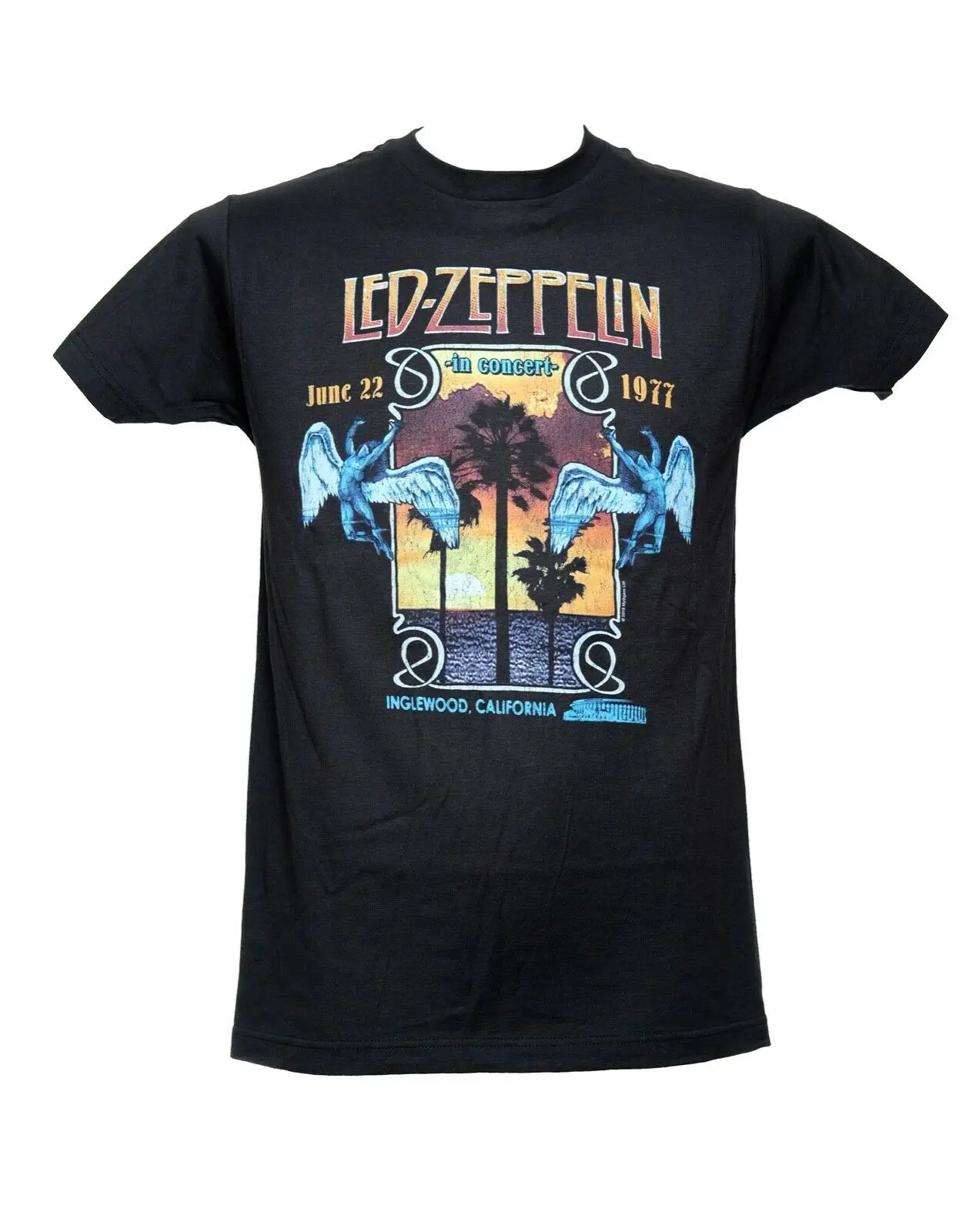 

LED ZEPPELIN - INGLEWOOD - Official Licensed T-shirt - New M L XL