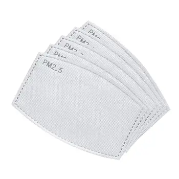 

10Pcs Dust Proof Breathable Anti Haze Disposable Mouth Mask Inner Pads Filter Windproof, dustproof and anti-spitting