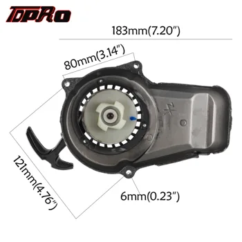 

Engine Pull Start Recoil Starter For 2 Stroke 43cc/47cc 49/50cc Dirt Pocket Rocket Bike Minibike ATV Go Kart Quad Dirt Pit Bike