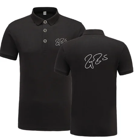 Новое поступление, брендовая одежда, мужская рубашка поло с логотипом, повседневная мужская рубашка, RF roger federer, рубашка поло с коротким рукавом, g w