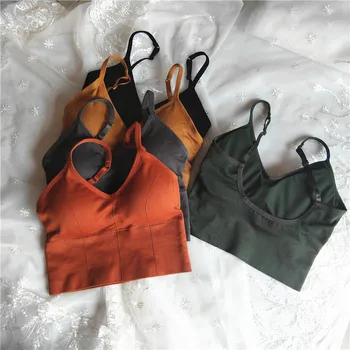 

2020 High Quality New Belly Closing Back Seamless Thread Breast Wrapping Women's Sports Bra