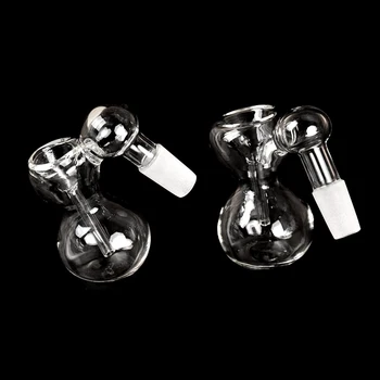 

1PCS 14/18mm Male Glass Ashcatcher Bowl Smoking Fixed Downstem Ash Catcher Bowl Acc
