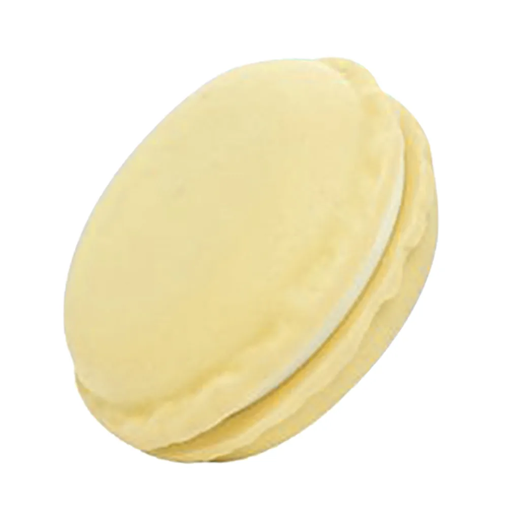 Yellow Коробка для хранения наушников Mini Macarons Shaped Ear Phone sd-карта кнопки Органайзер чехол для хранения Boite de Rangement Магнитная коробка для карт - Цвет: Yellow