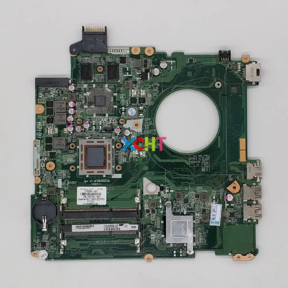 

for HP Pavilion 15 15-P Series 778258-501 778258-601 778258-001 DAY21AMB6D0 w A10-7300M CPU Laptop Motherboard Mainboard Tested