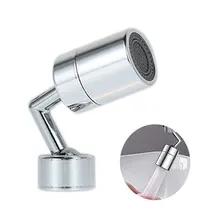 Universal Splash Filter Faucet Spray Head Anti Splash Filter Faucet Children Movable Kitchen Tap Water Saving Nozzle Sprayer