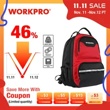 WORKPRO — Sac à dos multifonctions pour le rangement des outils, besace, organiseur, étanche, nouvelle création 2020