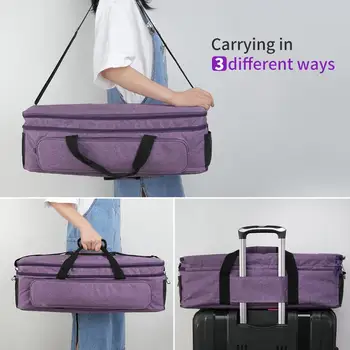 

Durable Knitting Sewing Needles Storage Bags Portable Delicate Convenient Oxford Cloth Crochet Hooks for Household Organizer