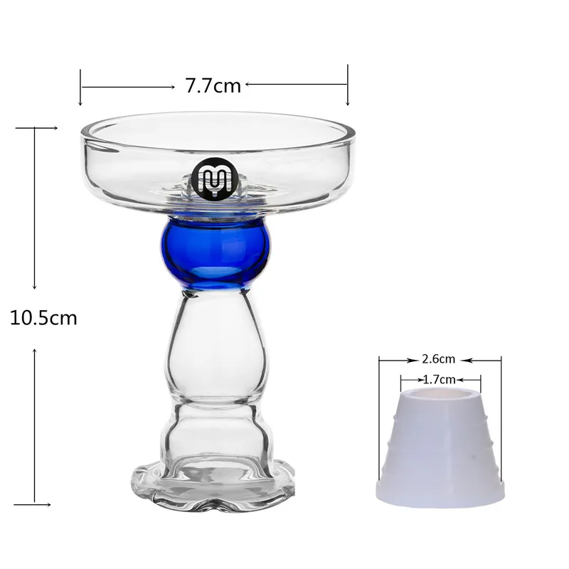 Yimi Hookah Premium Phunnel Φ Высота 10 5 см диаметр чаши 7 универсальная посадка|Трубки и