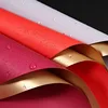 20pcs Double-sided gilt Rose Flower Wrapping Paper Waterproof flower wrapping paper flower shop diy gift wrapping gold paper ► Photo 2/6