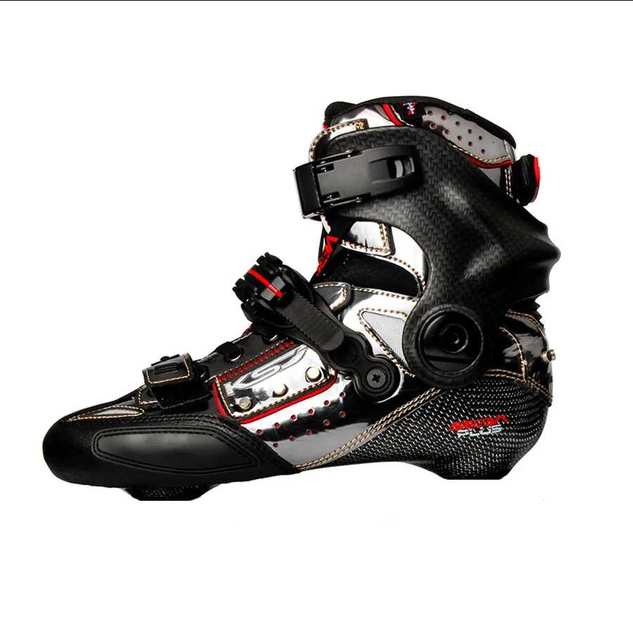

2020 Original SEBA KSJ Shadow Boot Professional Slalom Inline Skates Carbon Fiber Liner Roller Skating Up Shoes For Patines