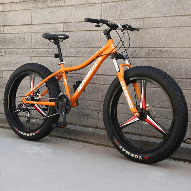 Cheap Mountain Bike Snow Bike Beach Adult Bicycle 4.0 Super Wide Tires Off-road Bicycle Male And Female Students Three-knife Wheel 1 Cheap Mountain Bike Snow Bike Beach Adult Bicycle 4.0 Super Wide Tires Off-road Bicycle Male And Female Students Three-knife Wheel 1
