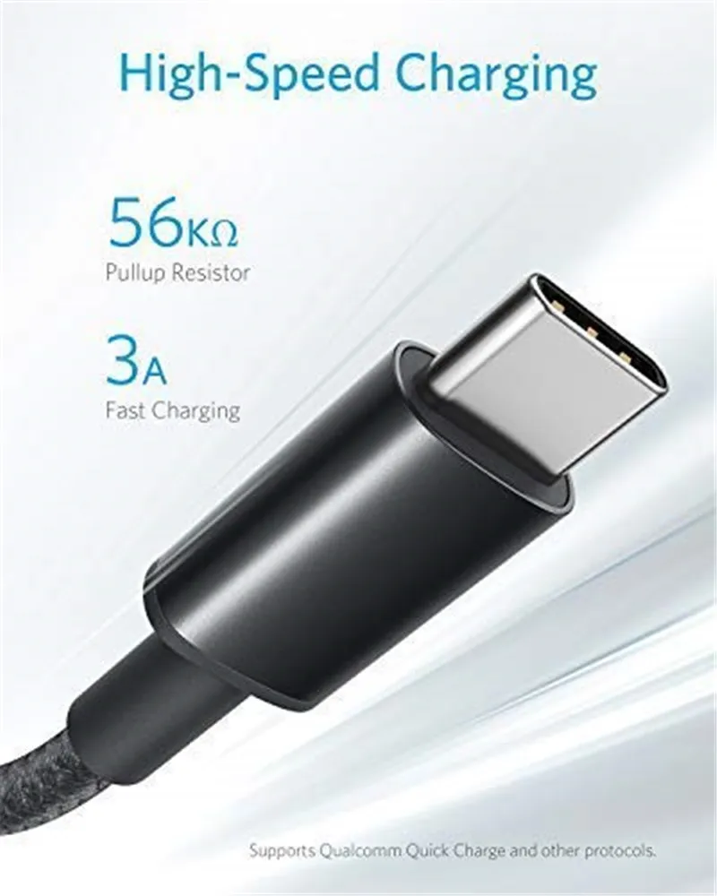 Кабель usb type-C для Motorola One Macro Action Vision Zoom G7 power Plus Z4 Play USB-C кабель для быстрой зарядки мобильного телефона type-C