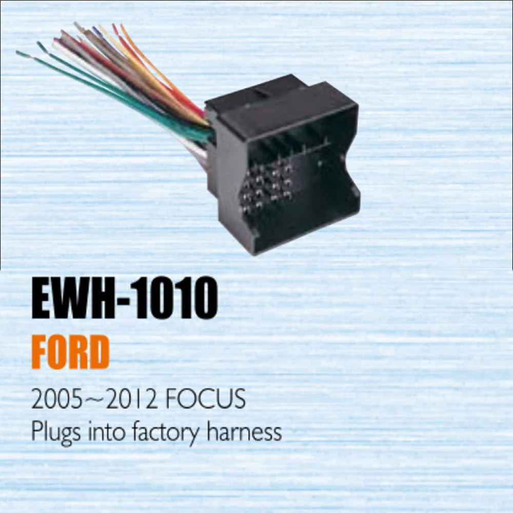 Для Ford 2005-2010/2011/2012 подключается к заводскому проводному адаптеру