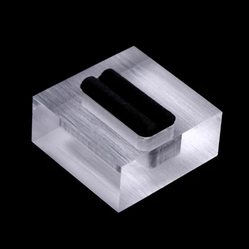 

Clear Acrylic Ring Display Stand Jewelry Store Showcase Holder Storage Organizer X7JB