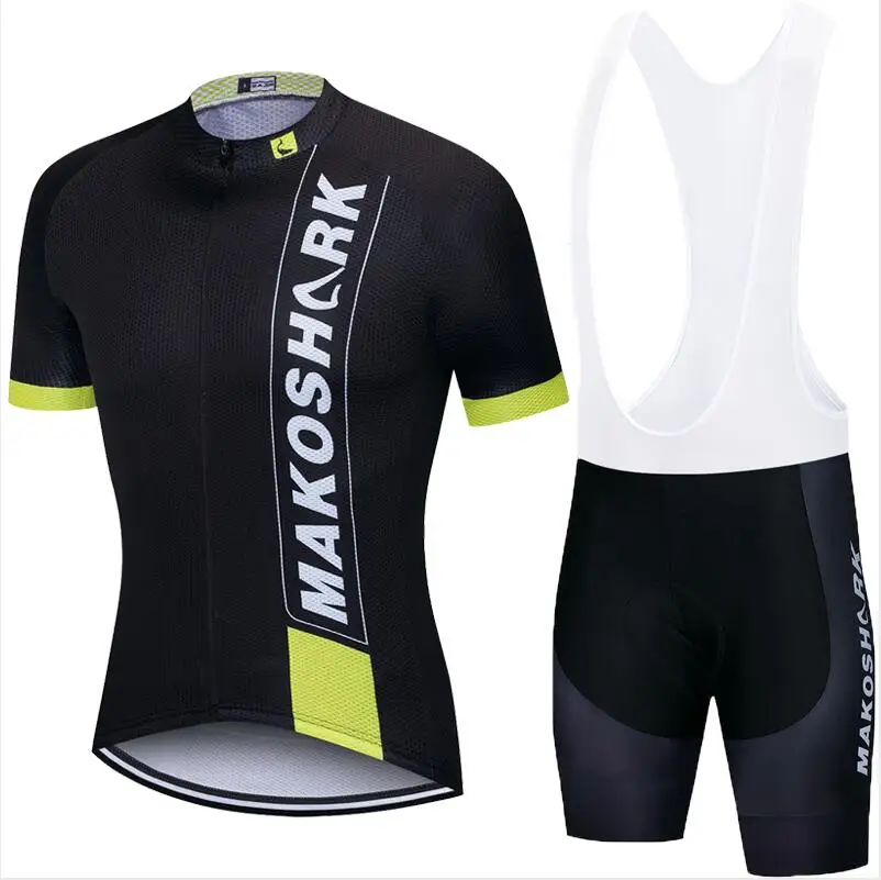 MAKOSHARK велосипедная одежда комплект из Джерси для езды на велосипеде Ropa Ciclismo мужская езда на велосипеде летняя с коротким рукавом Pro велосипедная одежда из Джерси для горного велоспорта костюмы - Цвет: Style 1