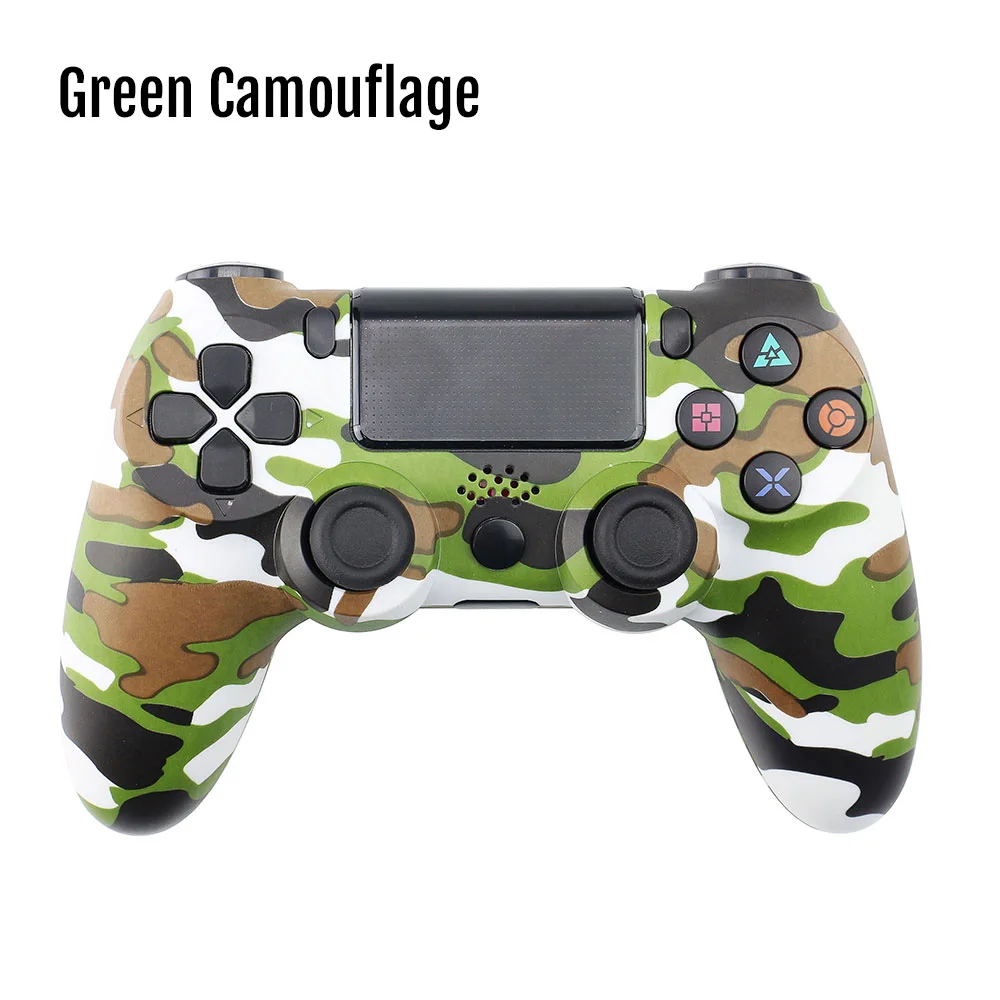 Green Camouflage Новинка, беспроводной контроллер для PS4, Bluetooth, DualShock, джойстик с вибрацией, геймпады для playstation 4 - Цвет: Green Camouflage