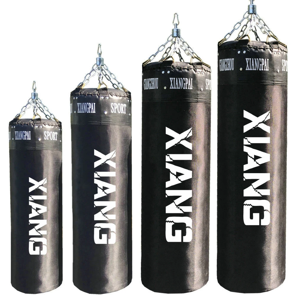 Боксерская груша из кожи майя 4 фута Незаполненная боксерская для ММА тренировок