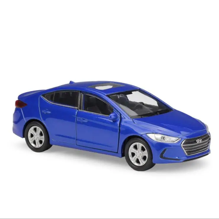 Игрушка hyundai elantra масштаб 1:36 модель Литая автомобиля игрушка с отрывной спинкой