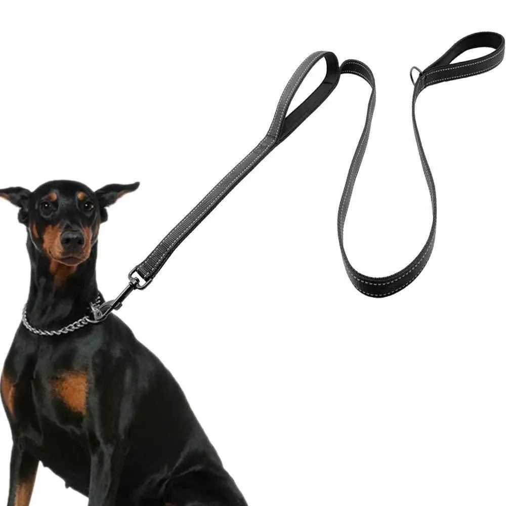 

Cross Border for Double Handle Night Light Hand Holding Rope Dog Rope Night Light Pet Supplies Amazon Manufacturers Long 180 Cm