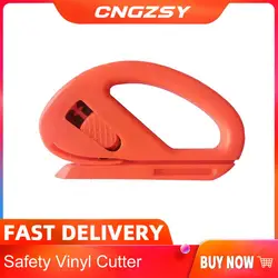 Coupe vinyle de sécurité Snitty avec lame de coupe en Fiber de carbone, couteau de recyclage, outil de teinte, outil de coupe de feuille de carrosserie E11 