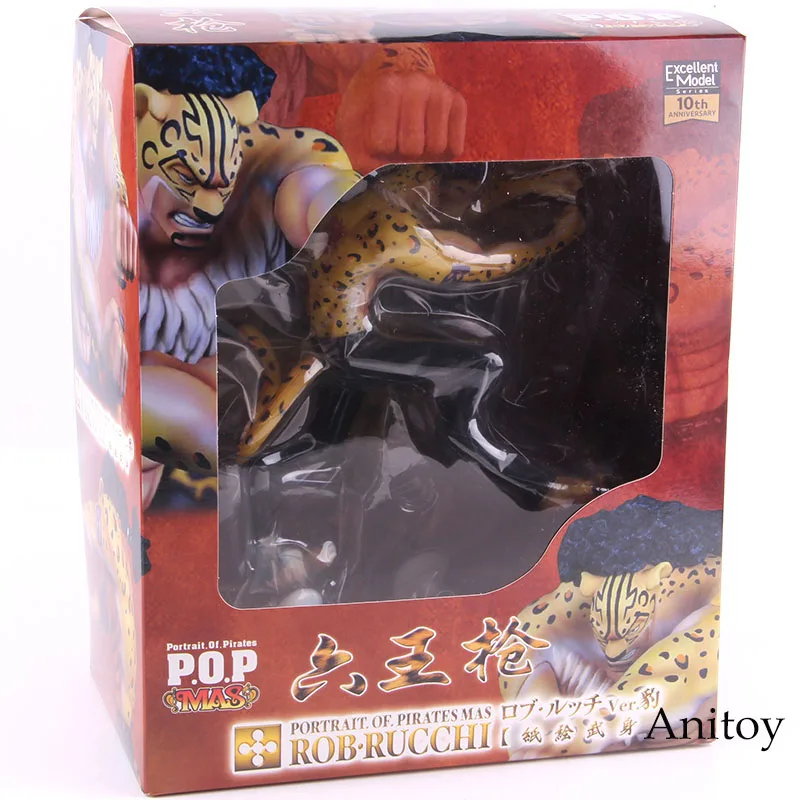 Аниме one piece портрет пиратов П. О. П. CP9 Rob Rucchi Leopard Ver. ПВХ одна деталь CP9 фигурка Коллекционная модель игрушки
