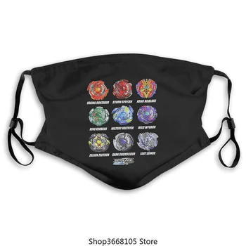 

Herren 100% Baumwolle Cartoon-Maske Beyblade Burst Boys 'Spinner Tops Mode Sommer Herren T-Maske Herren-In-Masken von Herren Clo