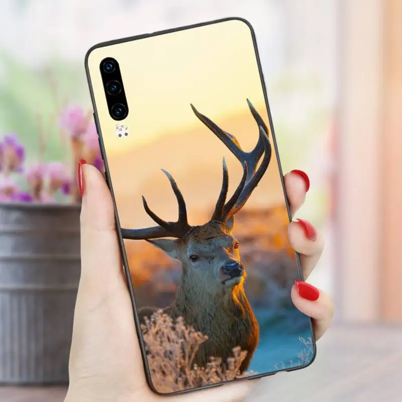 waterproof case for huawei Deer Hunting Camo Phone Case For Huawei P9 P10 P20 P30 Pro Lite smart Mate 10 Lite 20 Y5 Y6 Y7 2018 2019 huawei waterproof phone case