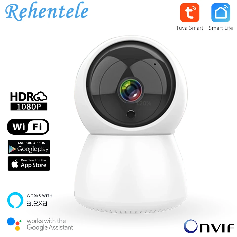 Умная IP-камера с функцией ночного видения Wi-Fi 1080P | Безопасность и защита