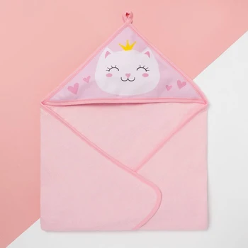 

Baby towel "Kroshka Ya" Little crown, 75x75 cm, 100% hl. 340gr / m2 4855305