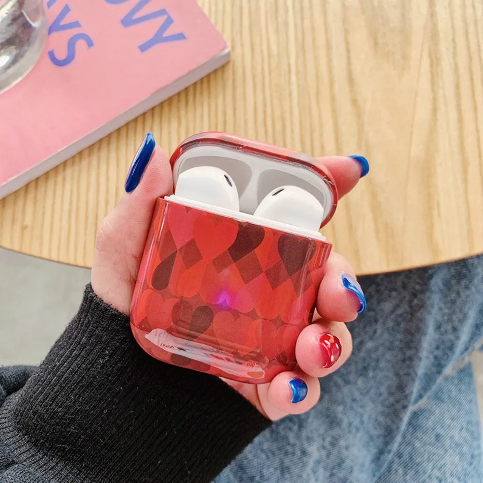 025-1 Беспроводной Bluetooth чехол для наушников Airpods 2 чехол Роскошный чехол авокадо защитный чехол для Apple Air Pods Earpods аксессуары - Цвет: 025-1