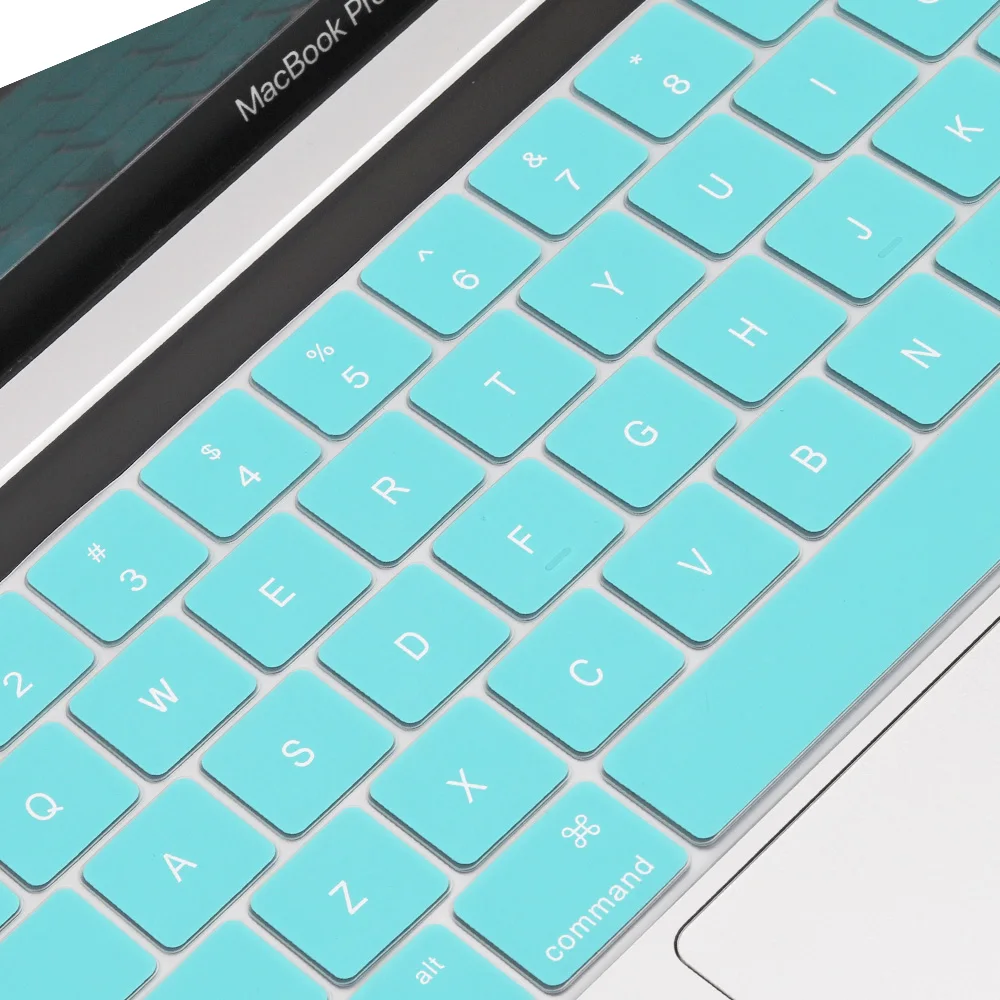 Силиконовый чехол для клавиатуры для MacBook Pro 13 15 дюймов Сенсорная панель A2159 A1989 A1990 US введите версию клавиатуры протектор