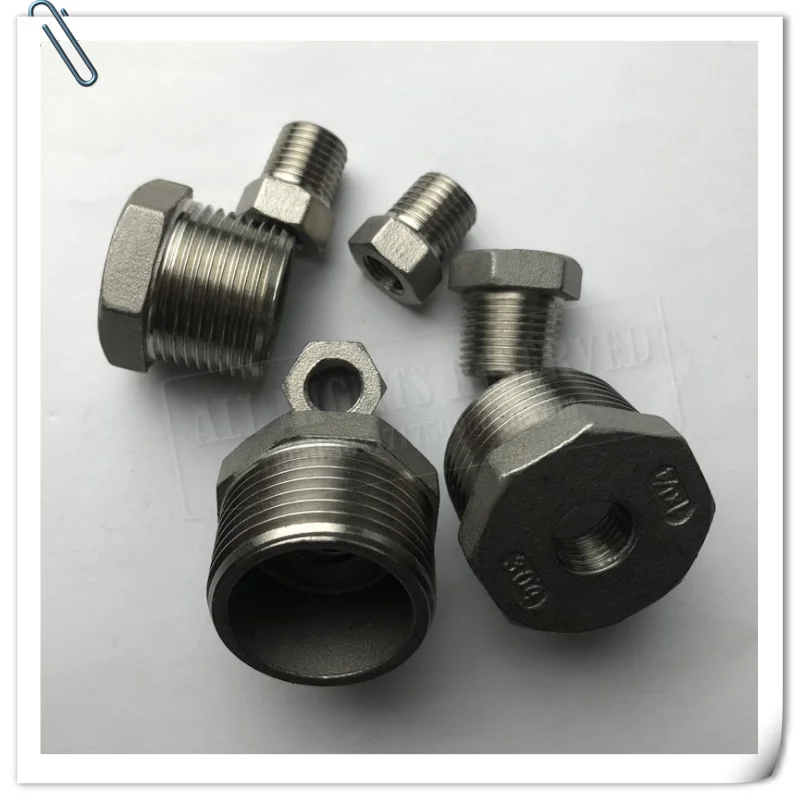 3/8 &quotПапа NPT на 1/4&quot Мама мама Редуктор/редуктор втулка трубы фитинг адаптер